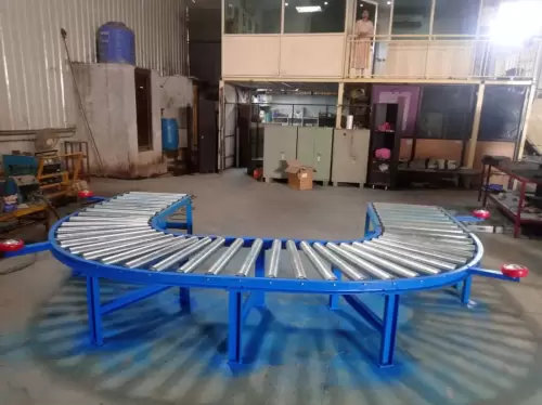 Curve Roller Conveyor